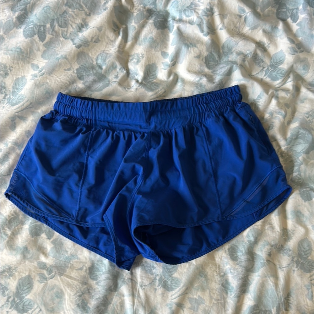 lululemon athletica Royal Blue Athletic Shorts